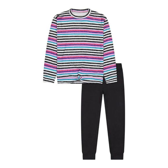 Andy & Evan Girls 2-Piece Hacci Sweatshirt & Leggings Set - Size 7Y - Picture 1 of 4